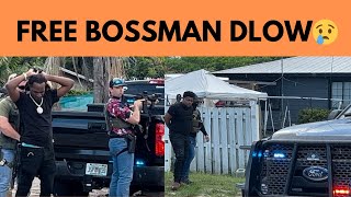 Bossman Dlow Gets Caught In Police Raid [upl. by Eignav90]