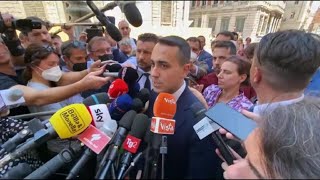 Dimissioni Draghi Di Maio Esistono partiti che tifavano per lItalia e chi ha scommesso contro [upl. by Humbert]