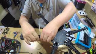 HMF S550 Hexacopter Build 003 [upl. by Michaelina]