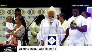 Mampintsha laid to rest [upl. by Aevin]