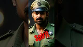 Spirit First Poster Release prabhas spirit viralvideo trending [upl. by Geanine53]