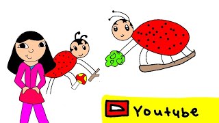 ladybug ladybug fly away home  more nursery rhymes for kids 13 mins little baby blossom 💞 [upl. by Naji797]