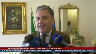 Protocollo dintesa tra prefettura e associazione bancaria  Trsp  news del 51224 [upl. by Souvaine]