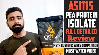 Asitis Pea Protein Isolate Indepth Review Whey vs plant protein Comparison By The Fit Marine [upl. by Orest]