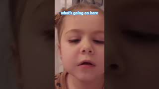 Child cussing behind parents back 😡😡foryou cussing youtubeshorts reels ￼ [upl. by Leonanie]