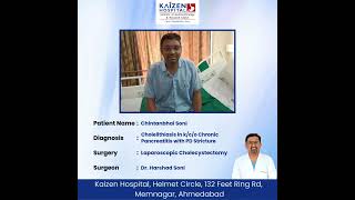 Patient Testimonial I Dr Harshad Soni I Best Gastro Surgeon In Ahmedabad I Kaizen Hospital [upl. by Winikka]