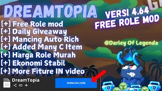 FREE ROLE MOD 🔥 GTPS TERBARU 2024 VERSI 464  GROWTOPIA PRIVATE SERVER [upl. by Travax440]