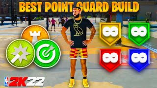 BEST PARK PG BUILD IN 2K22  NBA 2K22 [upl. by Belsky]