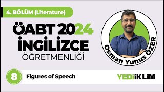 8  Figures of Speech  ÖABT 2024 İNGİLİZCE ÖĞRETMENLİĞİ [upl. by Richy]