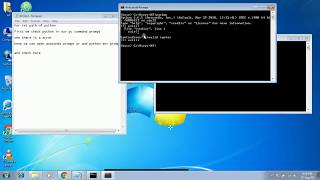 Easy way to set python path How to set Path of Python in Windows computer using command prompt [upl. by Enoob]