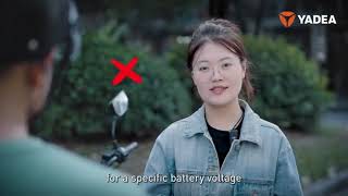 Correct way to Charge Yadea E scooter battery [upl. by Bevon]