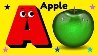 Learn ABC Alphabets A to Z  A for Apple B for Ball  Nursery Rhymes amp Kids Songs  abcd  DoDo TV [upl. by Toth297]