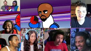 Matt vs Boyfriend Boxing Fight Part 1 Friday Night Funkin Animation REACTION MASHUP1805 [upl. by Bailar]