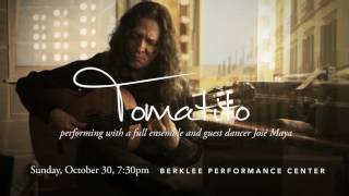 Famed flamenco guitarist Tomatito coming to Boston October 2016 [upl. by Gert531]