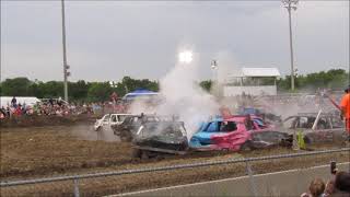 Boone County Fair Demolition Derby 2024 [upl. by Roots]