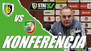 Konferencja prasowa po meczu STAL Stalowa Wola  Miedź Legnica  6122024 [upl. by Selmner]