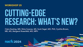 NACFC 2024  W25 CuttingEdge Research Whats New [upl. by Clabo303]