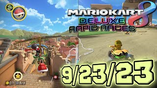 Mario Kart 8 Deluxe  Rapid Races  92323 feat UltimaShadowX [upl. by Notnarb]