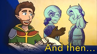 I drew Sausages Ren and Martyn fanfiction  Fantasy SMP Animatic [upl. by Massarelli304]