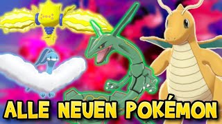 😍 Alle neuen Pokemon in Schneelande der Krone Pokemon 😁 Schwert und Schild Erweiterungspass DLC 👑 [upl. by Alim]