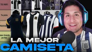 LA MEJOR CAMISETA DE ALIANZA LIMA ¿CUÁL ES  TIERLIST [upl. by Asssilem]