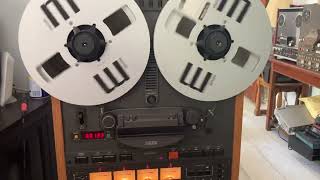 OTARI MX5050 BQII 4 Channel 105 inch reel to reel Demo updated [upl. by Ainsley993]