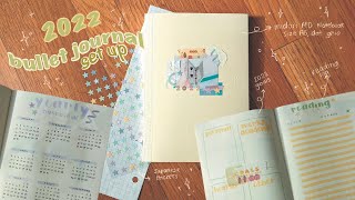 2022 Bullet Journal Set Up  Midori MD Notebook [upl. by Beatty]