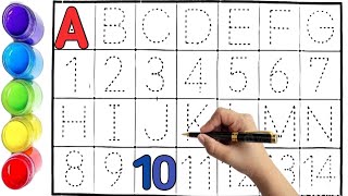 ABC ABCD One two three 1 to 100 counting 123 123 Numbers learn to count alphabet a to z Kids [upl. by Wiltsey]