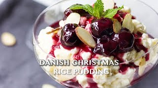 DANISH CHRISTMAS RICE PUDDING RISALAMANDE [upl. by Noirret464]