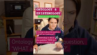 Ontology and epistemology for beginners  what are they about phdlife [upl. by Ecinhoj]