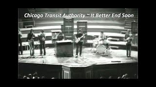 Chicago Transit Authority  It Better End Soon  1969  Live Video in Amsterdam [upl. by Ahsinat171]