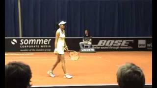 Scheepers Hsieh doubles R1 Stuttgart 2009 [upl. by Aehtna]