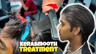 Kerasmooth Treatment कैसे करे  Keratin  Smothning  kerasmooth hair Treatment Step By Step [upl. by Karas]