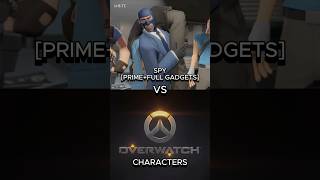 SPY VS OVERWATCH CHARACTERS overwatch2 shortvideo tf2meme vs edit tf2 memes short tf2shorts [upl. by Ahsemit]