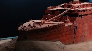 Una exposición sobre el Titanic en París recuerda la tragedia del batiscafo Titan [upl. by Reivaj]