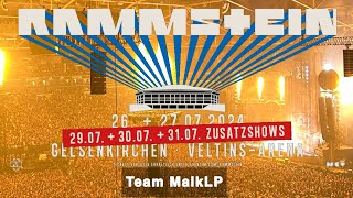 Rammstein LIVE in Gelsenkirchen 31072024 [upl. by Mouldon951]