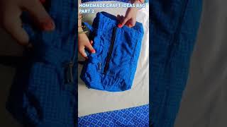 HOMEMADE CRAFT IDEAS BAG PART 2 crafts [upl. by Hose]