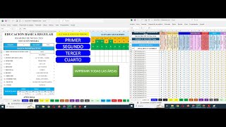 REGISTROS DE NOTAS PARA PRIMARIA 2024 ACTUALIZADO  NOTA LITERAL [upl. by Ellenahs]