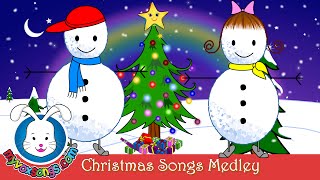 Christmas Songs for Kids with Lyrics  Xmas Medley [upl. by Lashond]