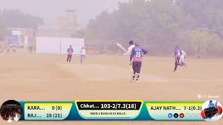 Bhokhra Leather Cricket Tournament 1St Semi Final  Nathana VS Chhattiana [upl. by Rollie]