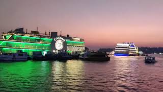 Mandovi River Cruise Goa  Jamboree Cruise  Sunset River Cruise Goa  cruise rivercruise goa 🥂 [upl. by Urbanus]