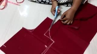 Blouse stitching in Tamil Part 1DIY Aishutte [upl. by Cullen]