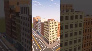 Minecraft City Build  Downtown  Timelapse [upl. by Farhi]