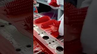 SOFT BRISH MAKING PROCESS machine filling testing packaging unilad blacksmith athlete [upl. by Nivlak]