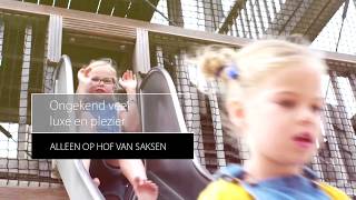 Luxe vakantiepark voor gezin in schoolvakantie 2019  Hof van Saksen Drenthe Nederland [upl. by Anibur918]