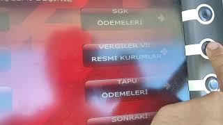 Ziraat Atmden Motorlu Taşıtlar Vergisi Nasıl Ödenir [upl. by Zimmer]