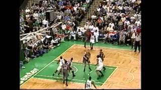 Boston Celtics amazing 26 point comeback vs Nets 2002 ECF GM3 20020502 [upl. by Leeth]