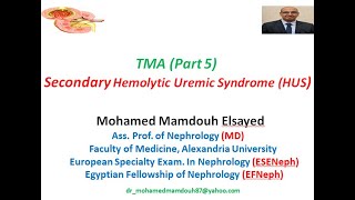 Secondary Hemolytic Uremic Syndrome 2ry HUS [upl. by Jarita]