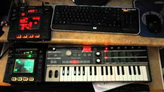 KP3 Kaossilator Pro and microKORG demo song [upl. by Bordiuk]