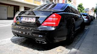 MercedesBenz S63 AMG W221 2011 Startup amp Driveaway [upl. by Richella]